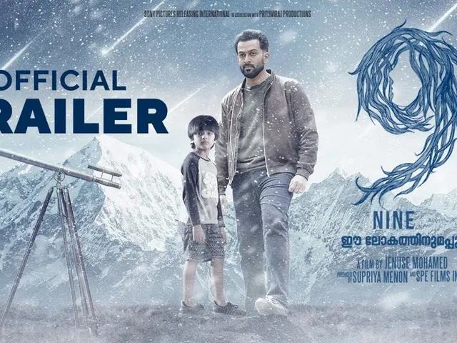 Trailer of Prithviraj starrer sci-fi movie 'Nine' is out