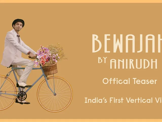 India's First Vertical Music Video - Anirudh's Bewajah Teaser Released