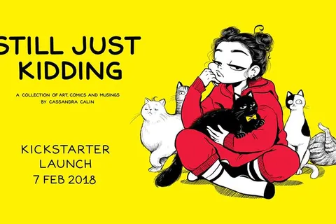 C Cassandra's Kickstarter Campaign Launch For Her Book "Still Just Kidding"!