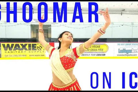Ghoomar On Ice : Ice Skating Tribute To Padmaavat