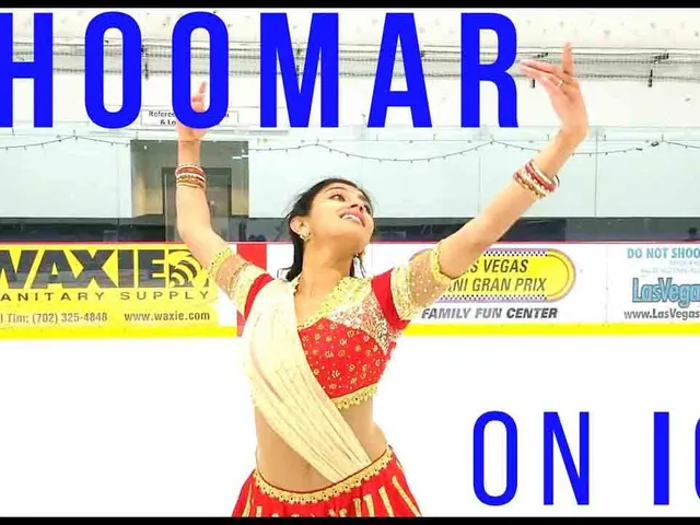 Ghoomar On Ice : Ice Skating Tribute To Padmaavat