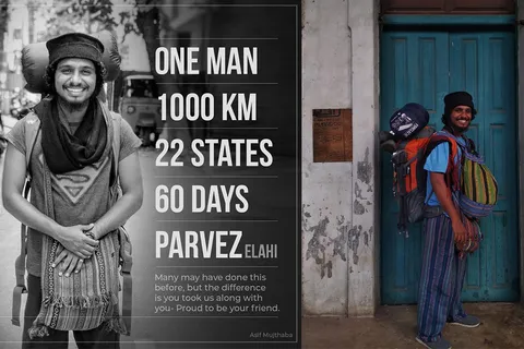 Parvez Elahi: The Man on Foot Covers 22 States, 1000km, 60 Days