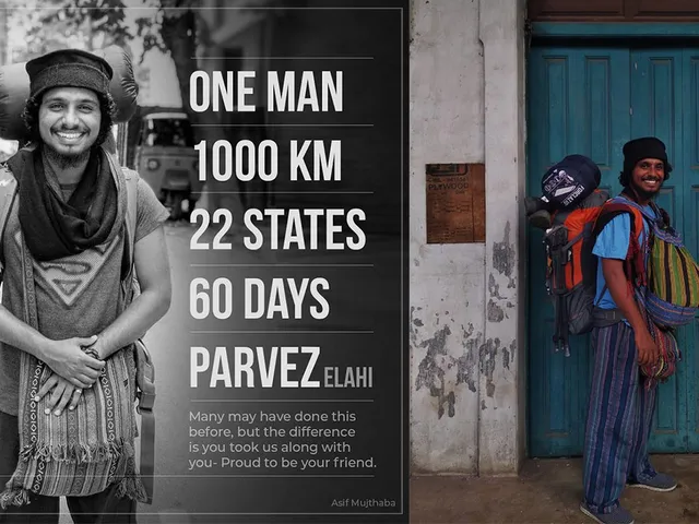 Parvez Elahi: The Man on Foot Covers 22 States, 1000km, 60 Days