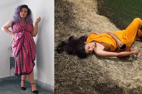 The "Saree Man's" Challenge On Instagram: 'Drape A Saree Without A Blouse'