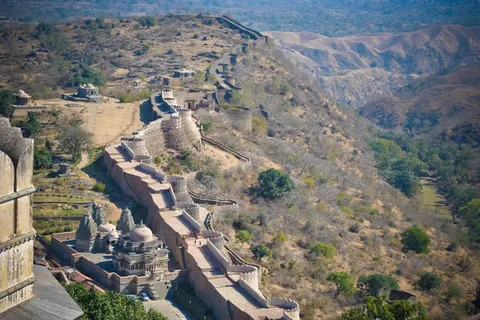 The great wall of India - Kumbhalgarh